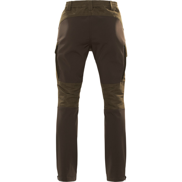 2023 Harkila Mens Scandinavian Trousers 110127807 - Willow Green / Deep Brown